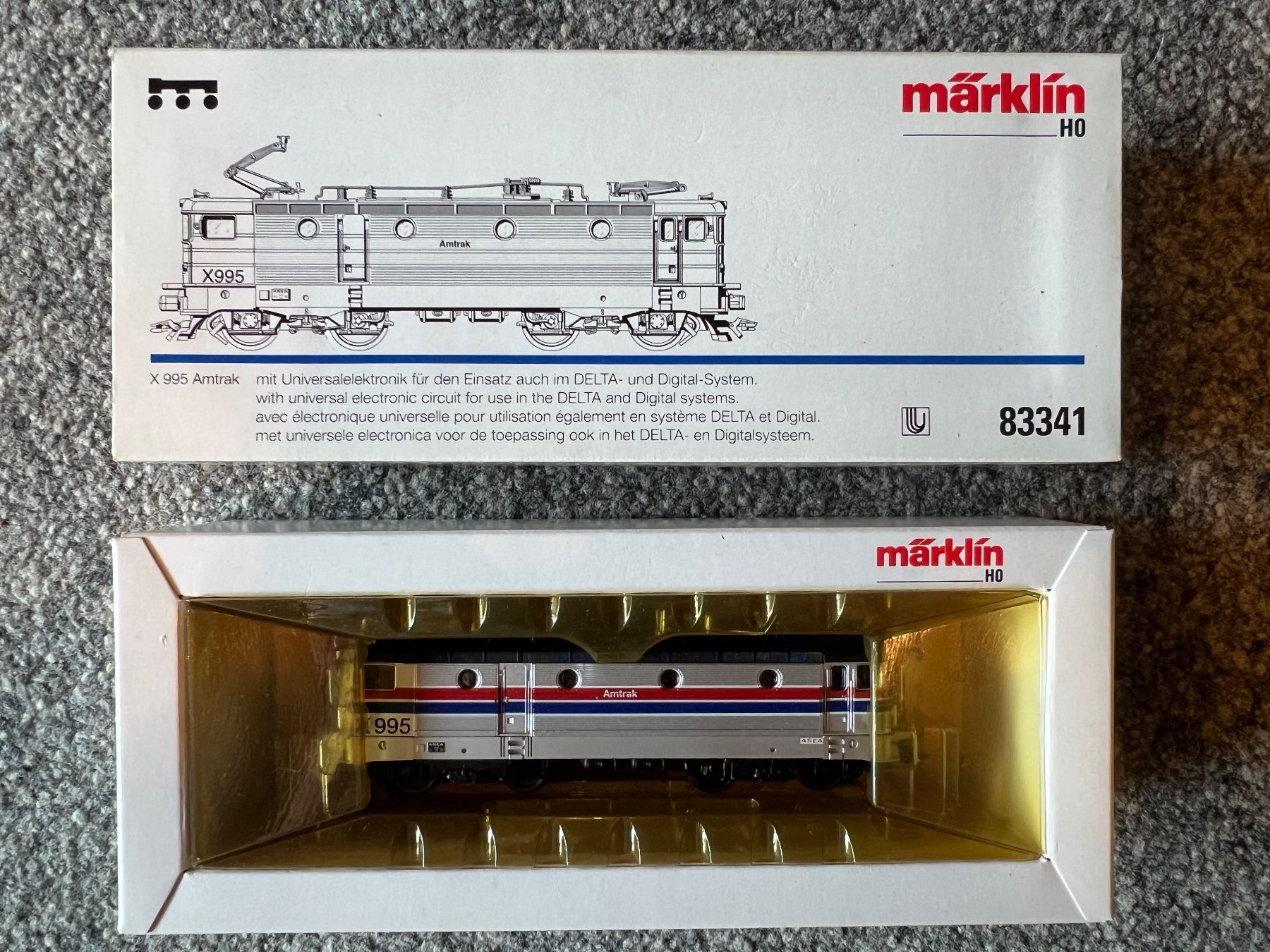 Märklin Trains électriques: Märklin 83341 X995 Amtrak Delta Digital – D'occasion à Sion par noe_b5w8
