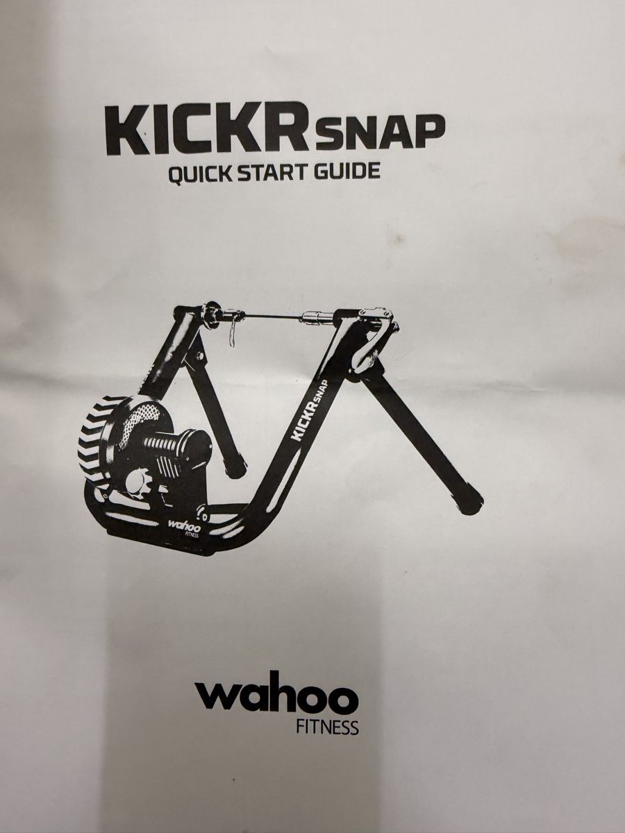 Wahoo Hometrainer: Wahoo KICKR SNAP Smart Trainer inkl. Zubehör – Usato da Sissach venduto da mck-22 1