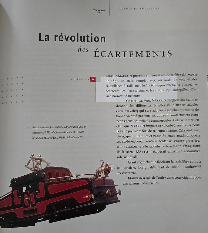 Livres: Miroir du temps Märklin – D'occasion à Lignières par grisoux41 1
