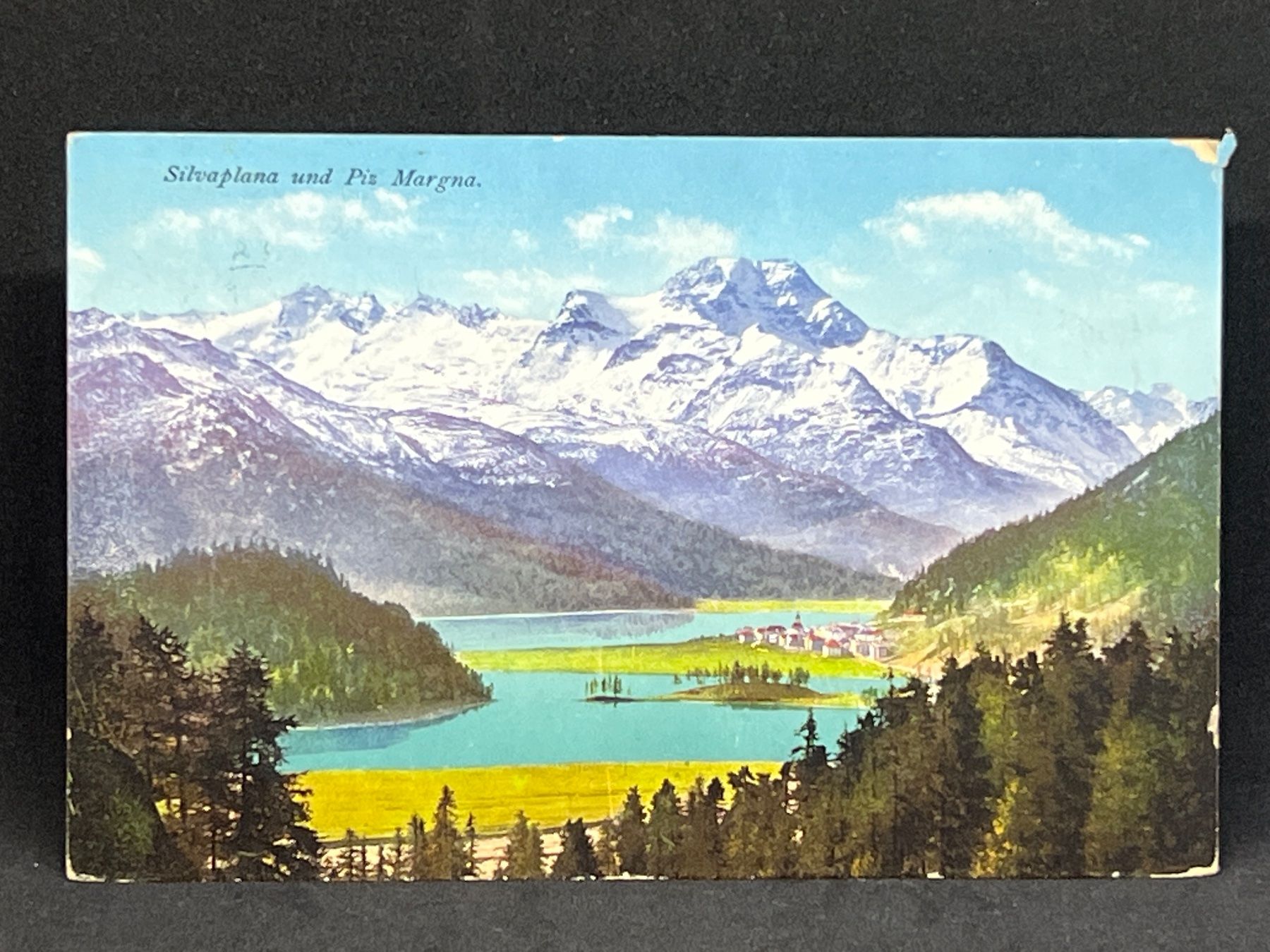 Cartoline postali: Silvaplana und Piz Margna – Usato da Widnau venduto da Brusi9