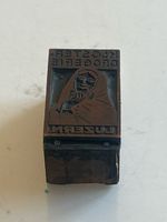 Druckstempel Kloster Drogerie Luzern Holz Metall Antik(S16)