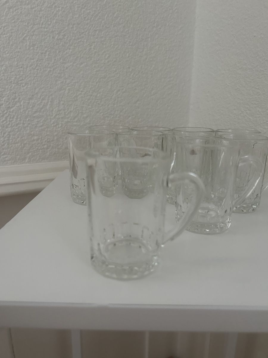 Gläser: 10 Mini Bierkrüge Set Shotgläser – Gebraucht aus Rapperswil SG von lilkate 1