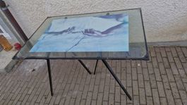 Glastisch 3 Teilig