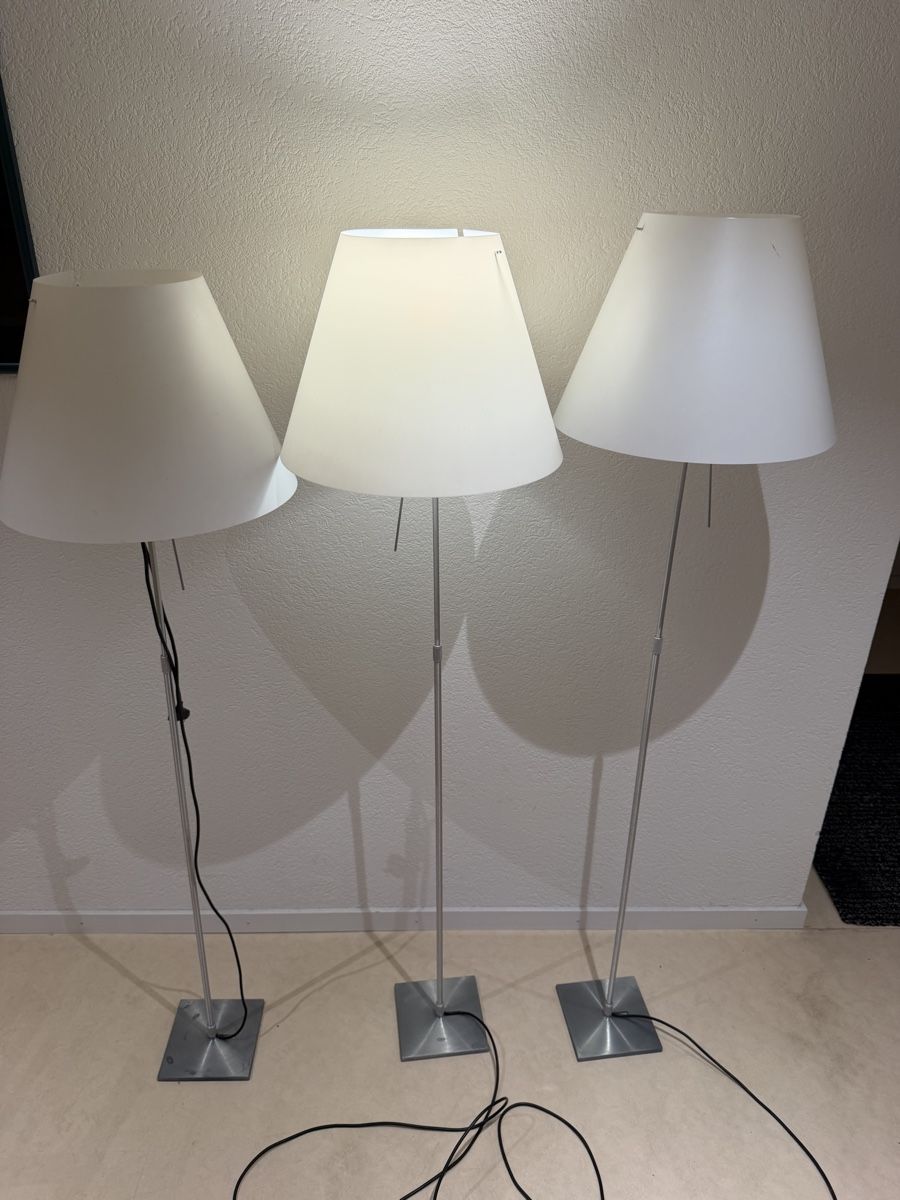 Luceplan Lampen: Costanza Stehleuchte Luceplan 3 Stk. – Gebraucht aus Laufen von lid_lbx5 1