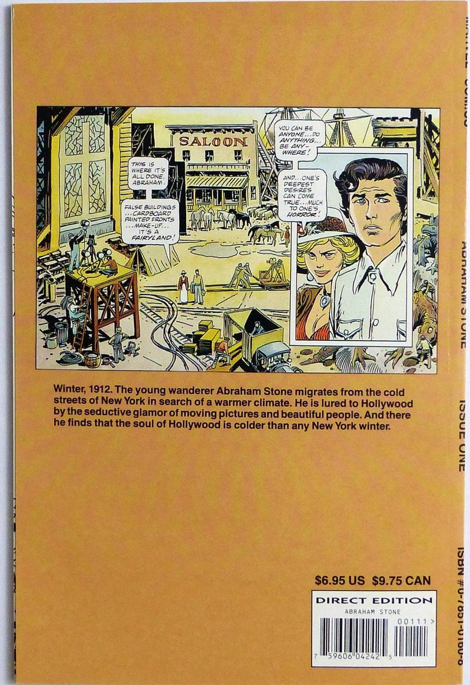 Fumetti: ABRAHAM STONE 1-2 HOLLYWOOD COMPLETE JOE KUBERT MARVEL 1995 – Usato da Lugano venduto da YouWantUS 7