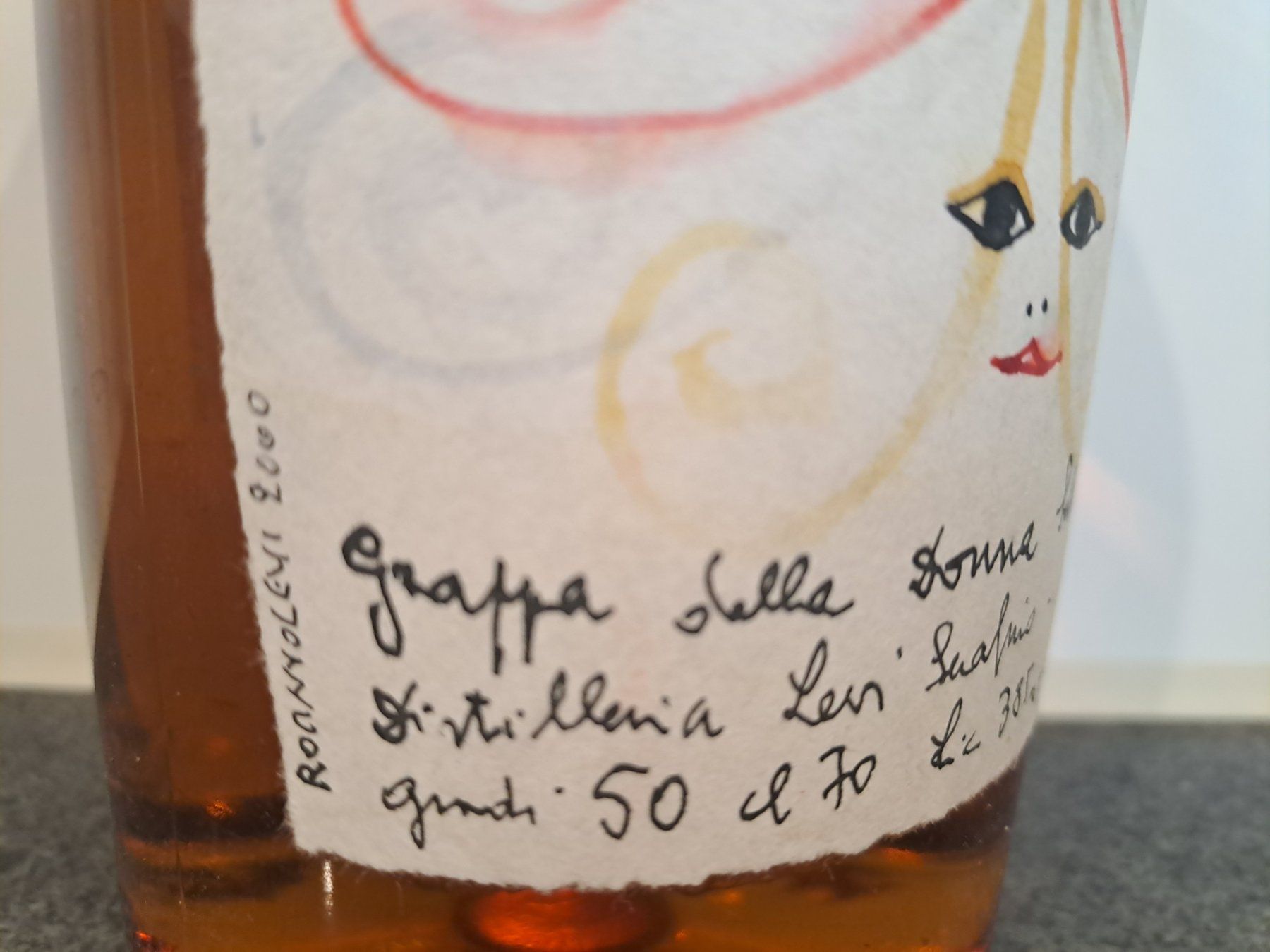 Romano Levi Spiritueux: Orginal seltene Romano Levi Donna Selvatica 2000 Handbemalt – Neuf avec emballage d'origine à Elsau par Kellerraeumung 4