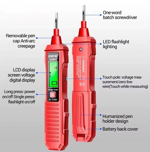 Misurare: Intelligenter elektrischer Stifttester – Nuovo e nell'imballaggio originale da Liestal venduto da OMAROSHOP 2