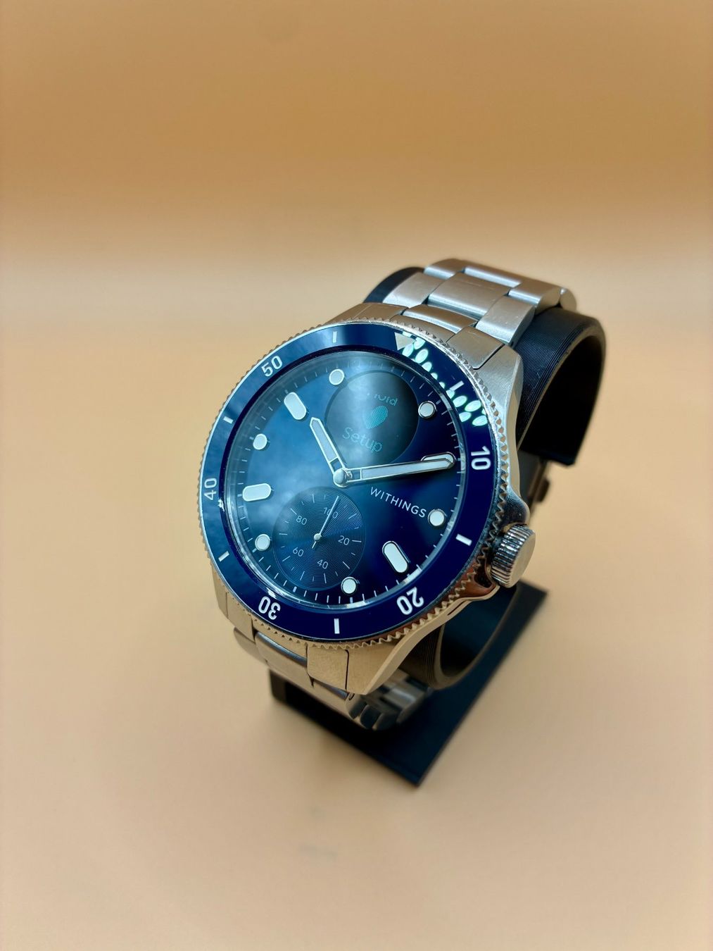 Smartwatch: Withings ScanWatch Nova 42 mm, Blue – Gebraucht aus Adliswil von uhrzeitschweiz 2