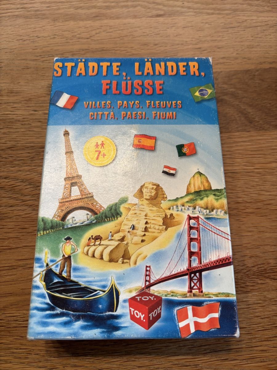 Giochi: Städte Länder Flüsse Reisespiel – Usato da Gebenstorf venduto da pas_9p6b