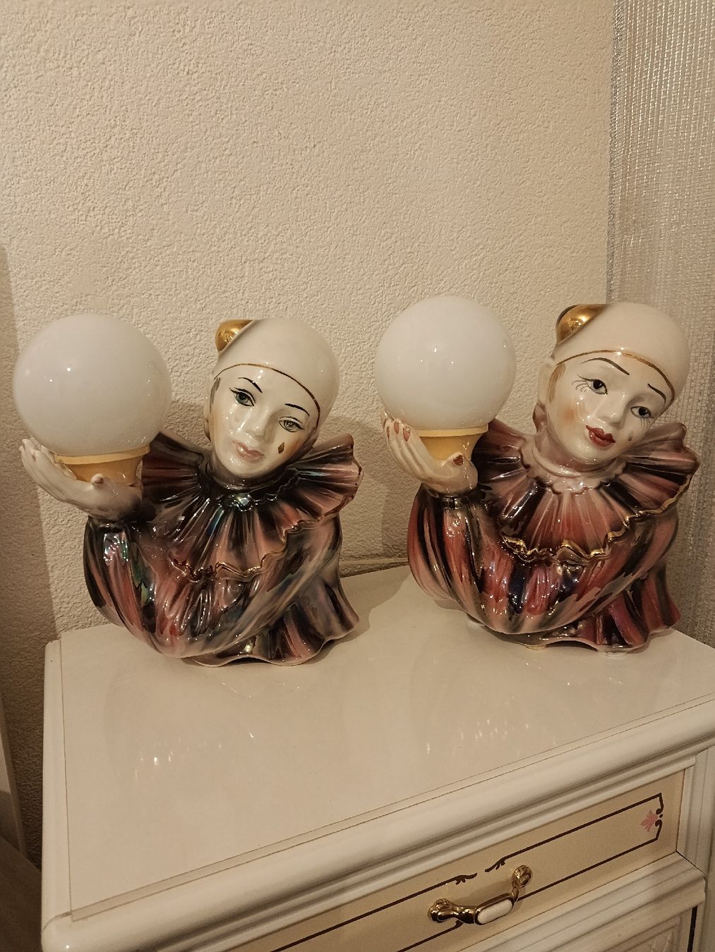 Lampade: deux lampes pierrô – Usato da La chaux de fonds venduto da ton_79f7 2