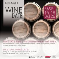 2x Tickets Let's have a WINE DATE 2026 - Basel 17.10.2026