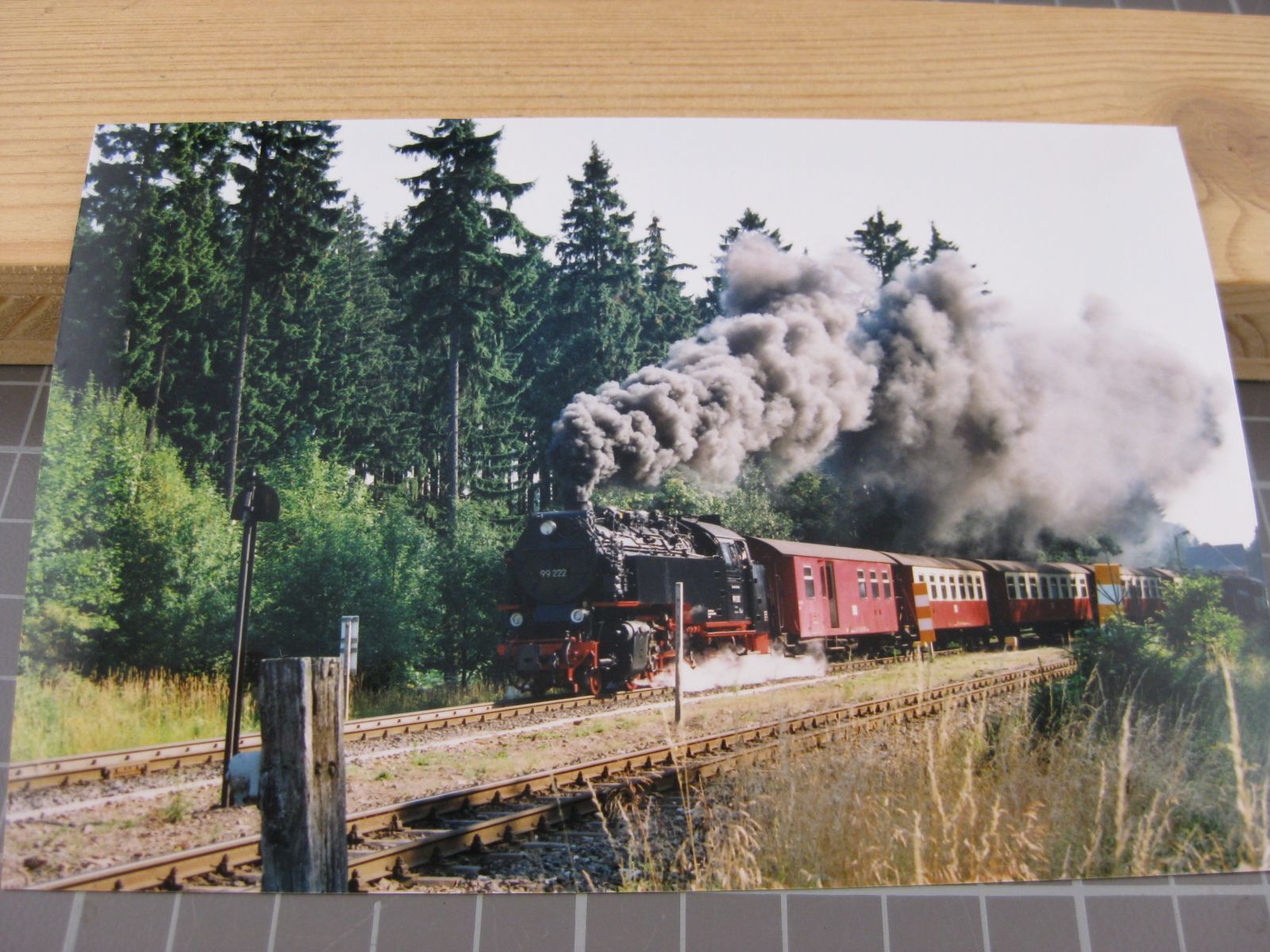 Cartoline postali: Echtfoto Harzquer- und Brockenbahn – Nuovo (secondo la descrizione) da Malters venduto da Marosko