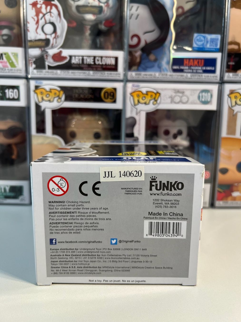 Funko Statuette: Funko POP Disney Frozen Olaf Glow Limitée Comic Con 2014 – Usato da Le Mouret venduto da perfectbijou 5