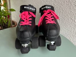 Rollschuhe von Riedell in schwarz Grösse 36