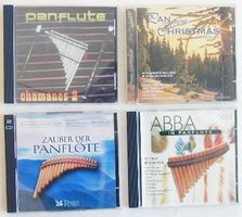 5 CDs PANFLÖTE, zusammen