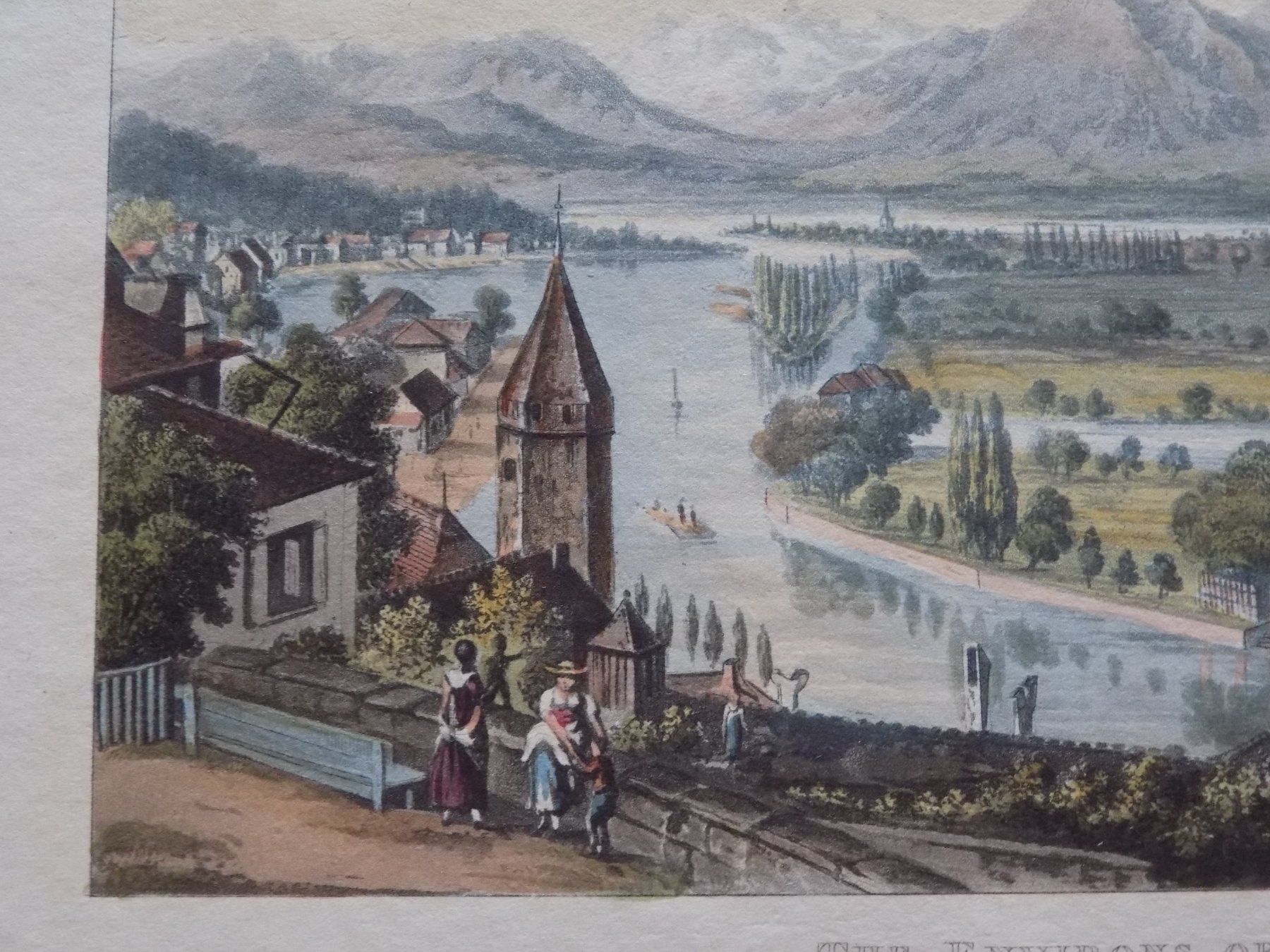 Gravures: The environs of Thun – D'occasion à Risch par Rischli15 3