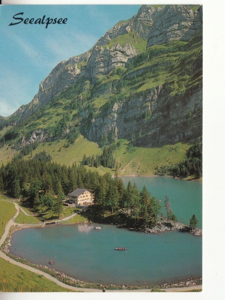 Cartoline postali: Seealpsee 1983 – Usato da Bürglen TG venduto da StampGraf