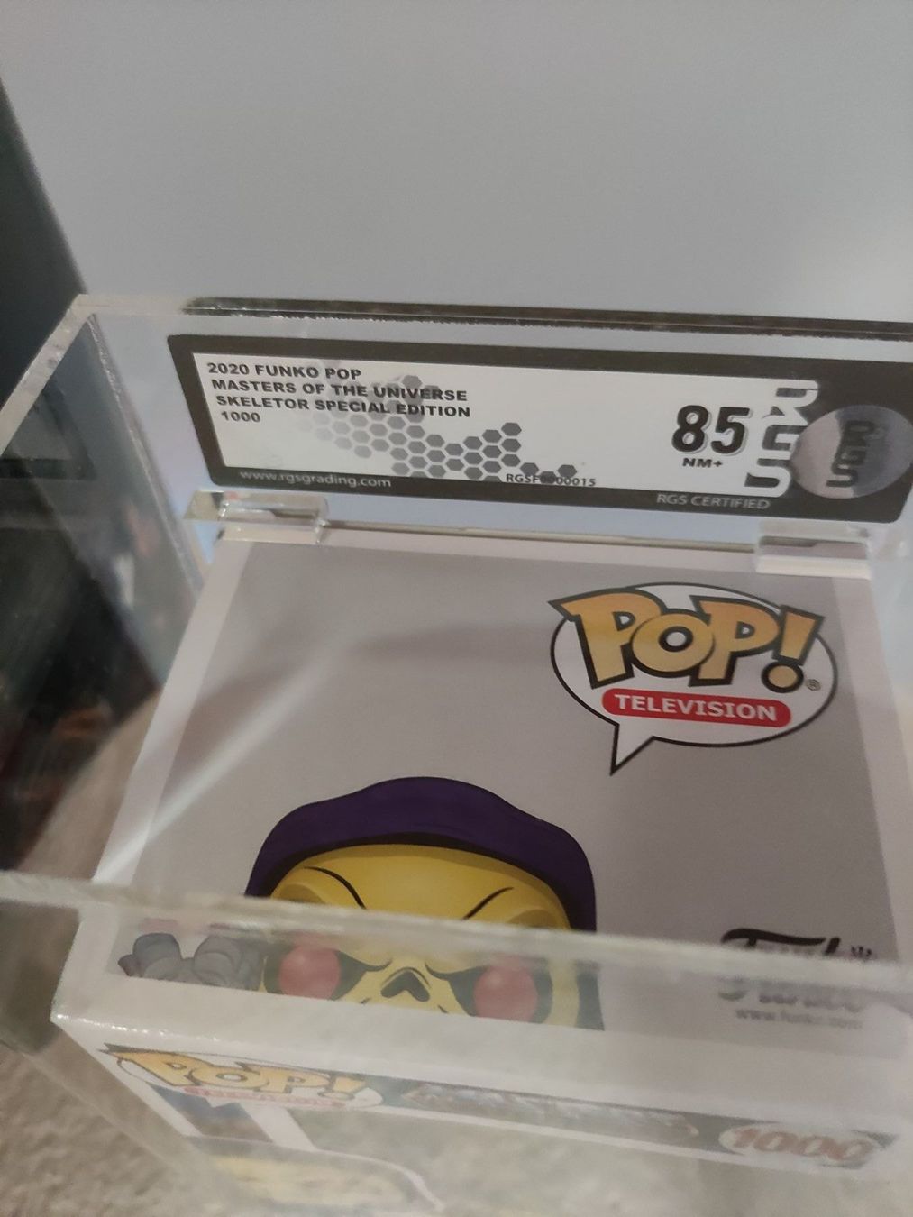 Funko Statuette: Funko Pop RGS 85 Silber Grading Skeletor – Nuovo e nell'imballaggio originale da Dinhard venduto da seuzacher 1