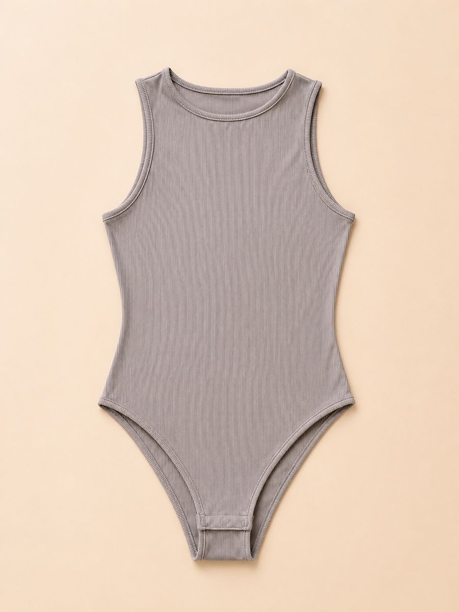 Tops: BODY CÔTELÉ GRIS SANS MANCHES – Neu (gemäss Beschreibung) aus Lausanne von KeNaChic 1