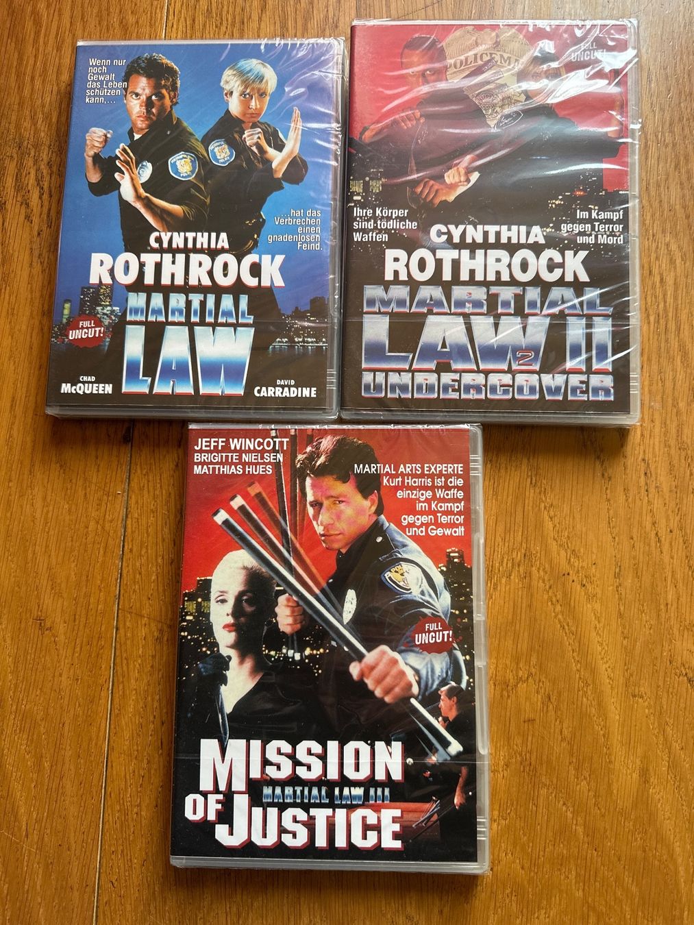 Tutti i DVDs: Martial Law 1-3 dvd ovp – Nuovo e nell'imballaggio originale da Benken ZH venduto da Audi-erich