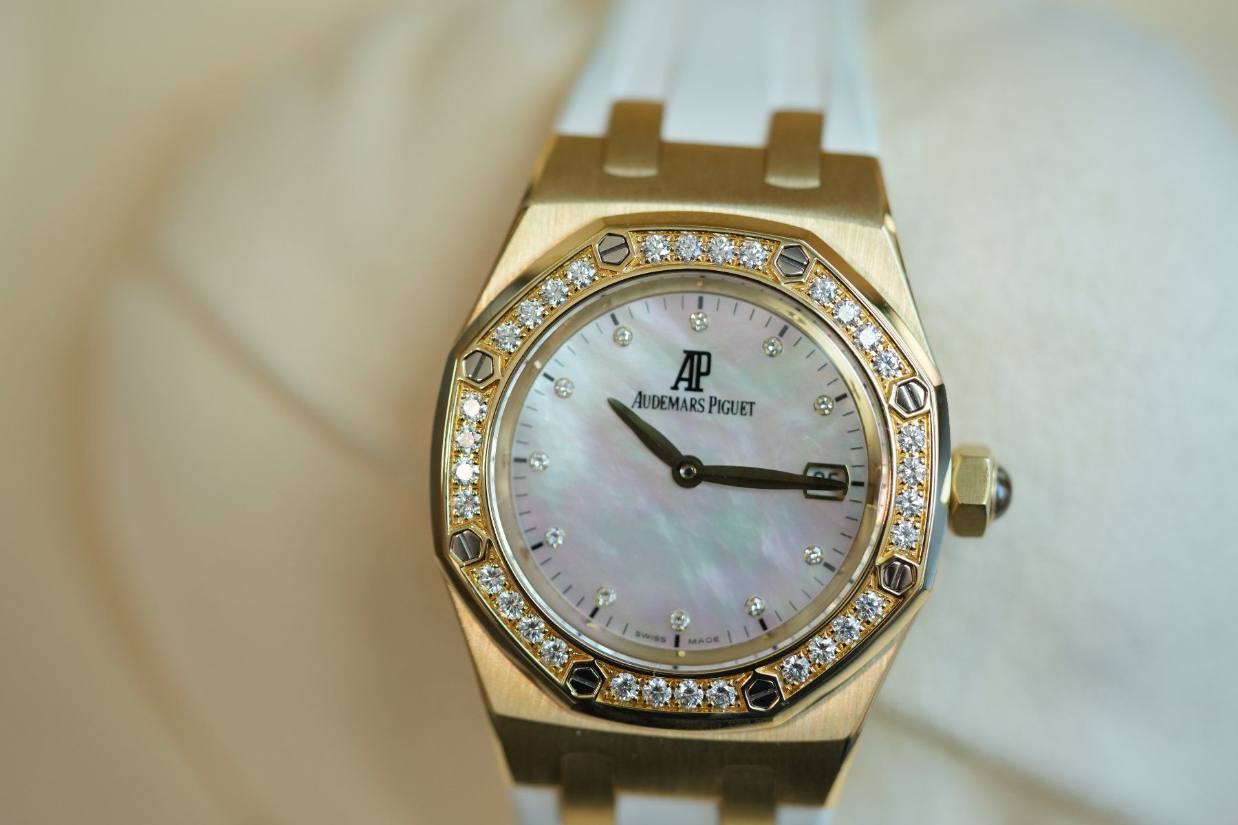 Audemars Piguet Uhren: Audemars Piguet Royal Oak Lady – Gebraucht aus Faoug von Bruce_Wayne23 1