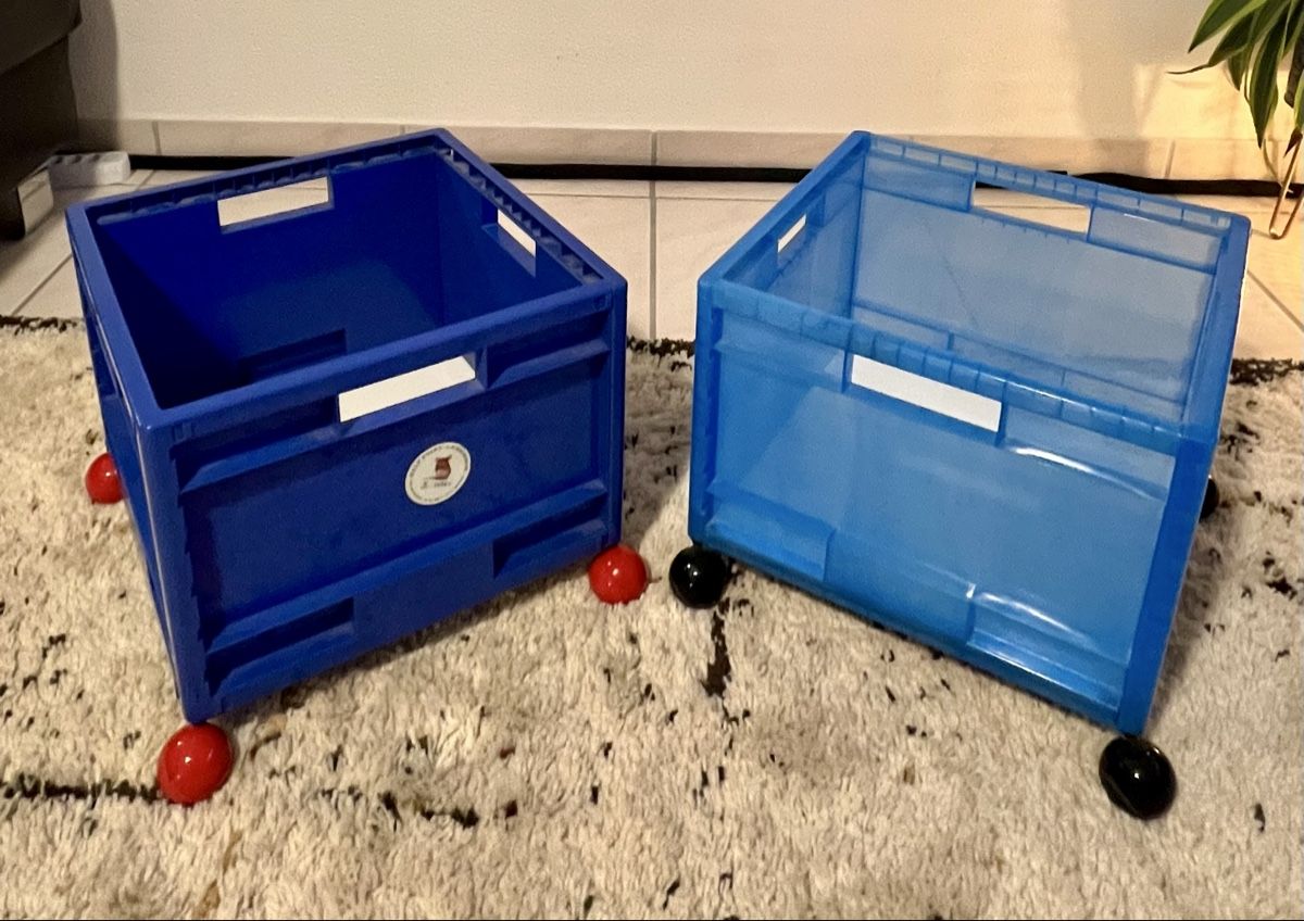 Ikea Contenitori & Simili: 2er Set Ikea Vintage Rollboxen – Usato da Hunzenschwil venduto da Madachica 2