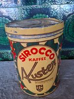 Sehr alte, Vintage Sirocco Kuster Kaffeedose gebraucht