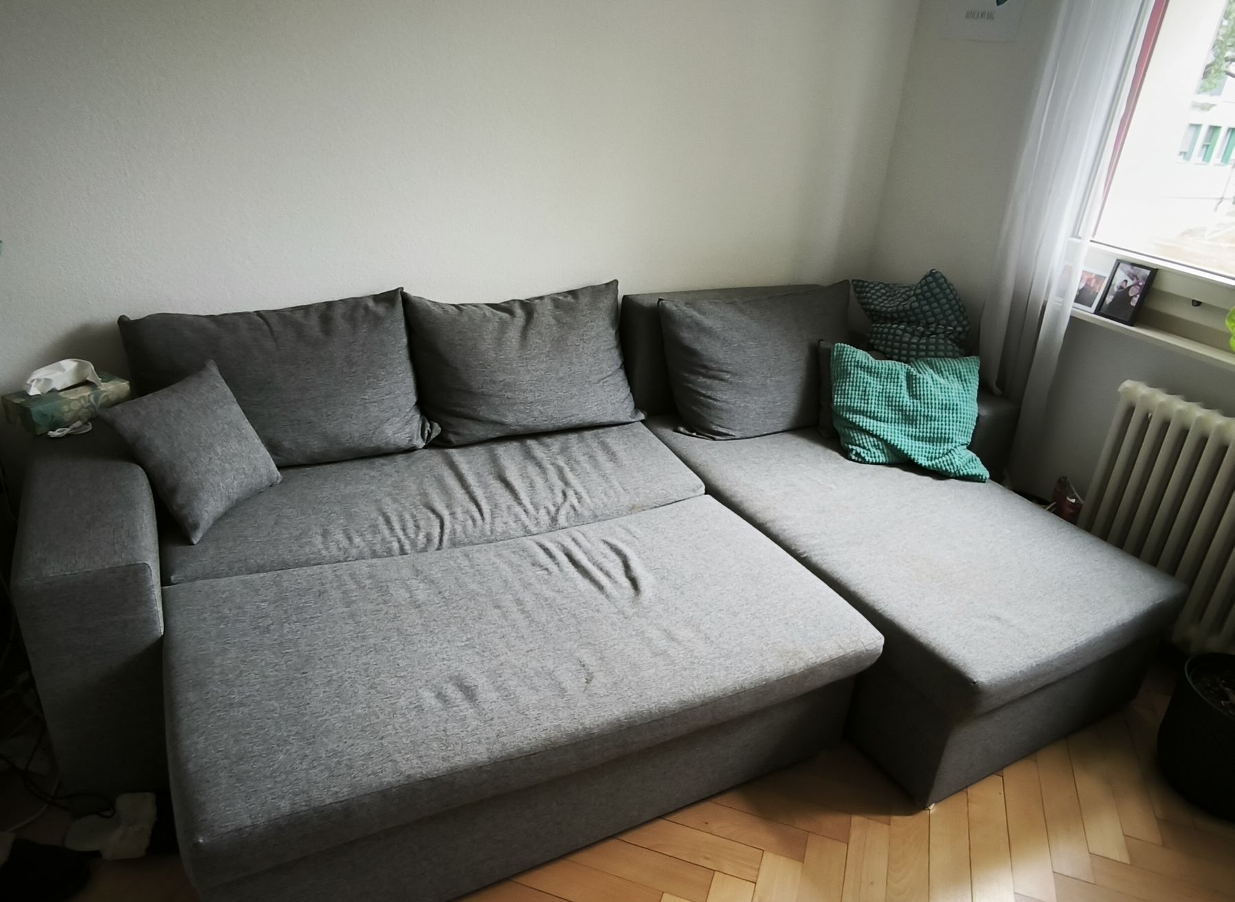 Divani: Grey Corner Sofa – Usato da Fribourg venduto da bru_y5kl 2