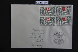PP 1952 Brief sauber gestempelt, mit Sonderstempel  Los 7275