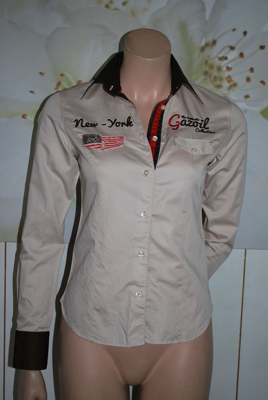 Camicette: GAZOIL COLLECTION Blouse / Bluse Taille / Grosse XS – Usato da Cossonay-ville venduto da Super-Price-Quality