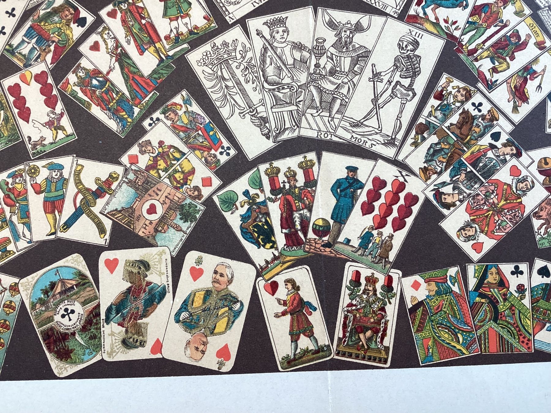 Giochi: Antike Spielkarten Darstellung Chromlithographie – Usato da Eglisau venduto da mar_5rn2 1
