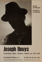 JOSEPH BEUYS - IMPULS=DER MENSCH - ORIGINAL-PLAKAT