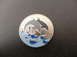Cuba 1 Peso 1994 - Fauna del Caribe Delfines