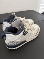 Nike Jordan Spizike Sneaker weiss blau gebraucht