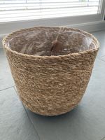 Übertopf Blumentopf Korb Cachepot, 27 x 27 cm, wie neu!