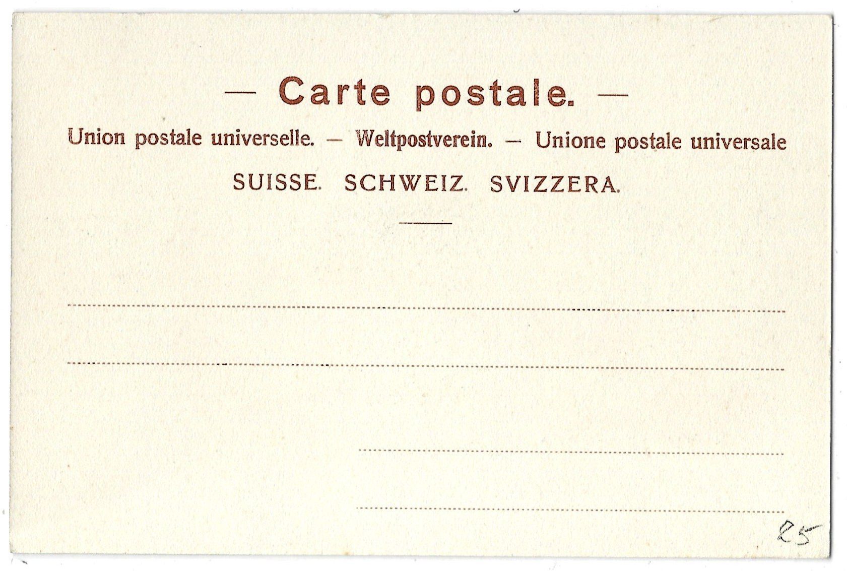 Cartoline postali: D A V O S  mit  Schiahorn – Usato da Bütschwil venduto da Jackson1A 1