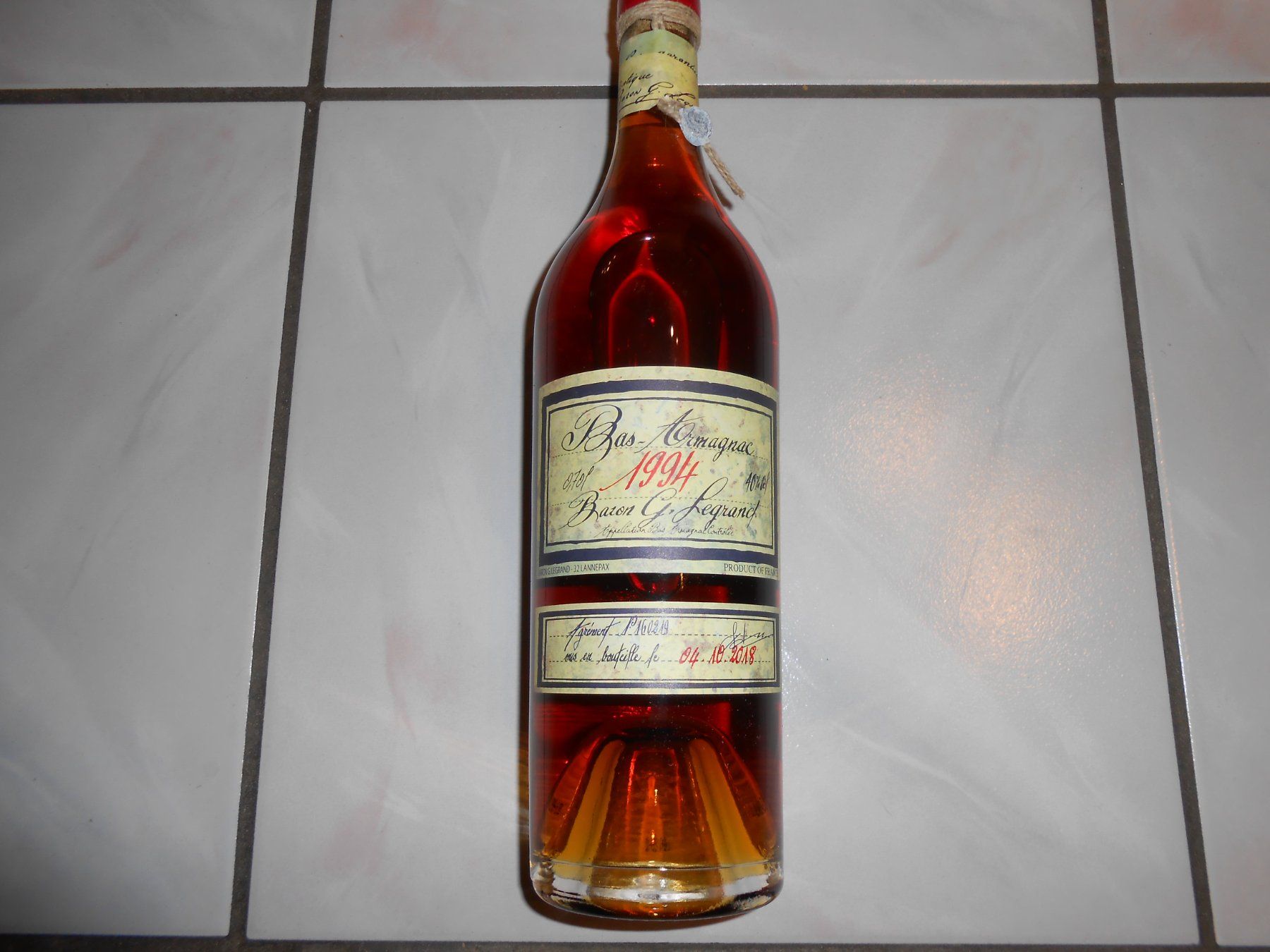 Spirituosen: Armagnac Baron Legrand 1994 dès155.- – Neu und originalverpackt aus Léchelles von guibus02 4