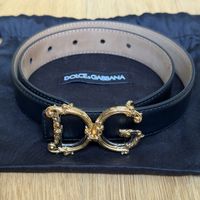 Dolce & Gabbana DG Gürtel Leder Gr. 65