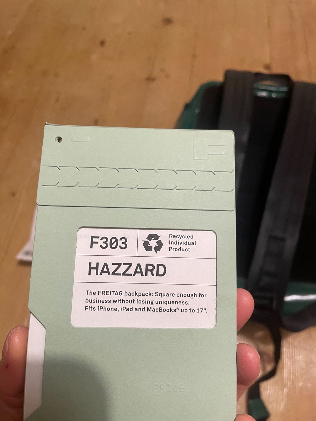 Freitag Rucksäcke: Freitag sac à dos Hazzard F303 – Neu (gemäss Beschreibung) aus Estavayer-le-Lac von  3