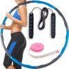 Hula Hoop pour fitness + corde à sauter, comme neuf!