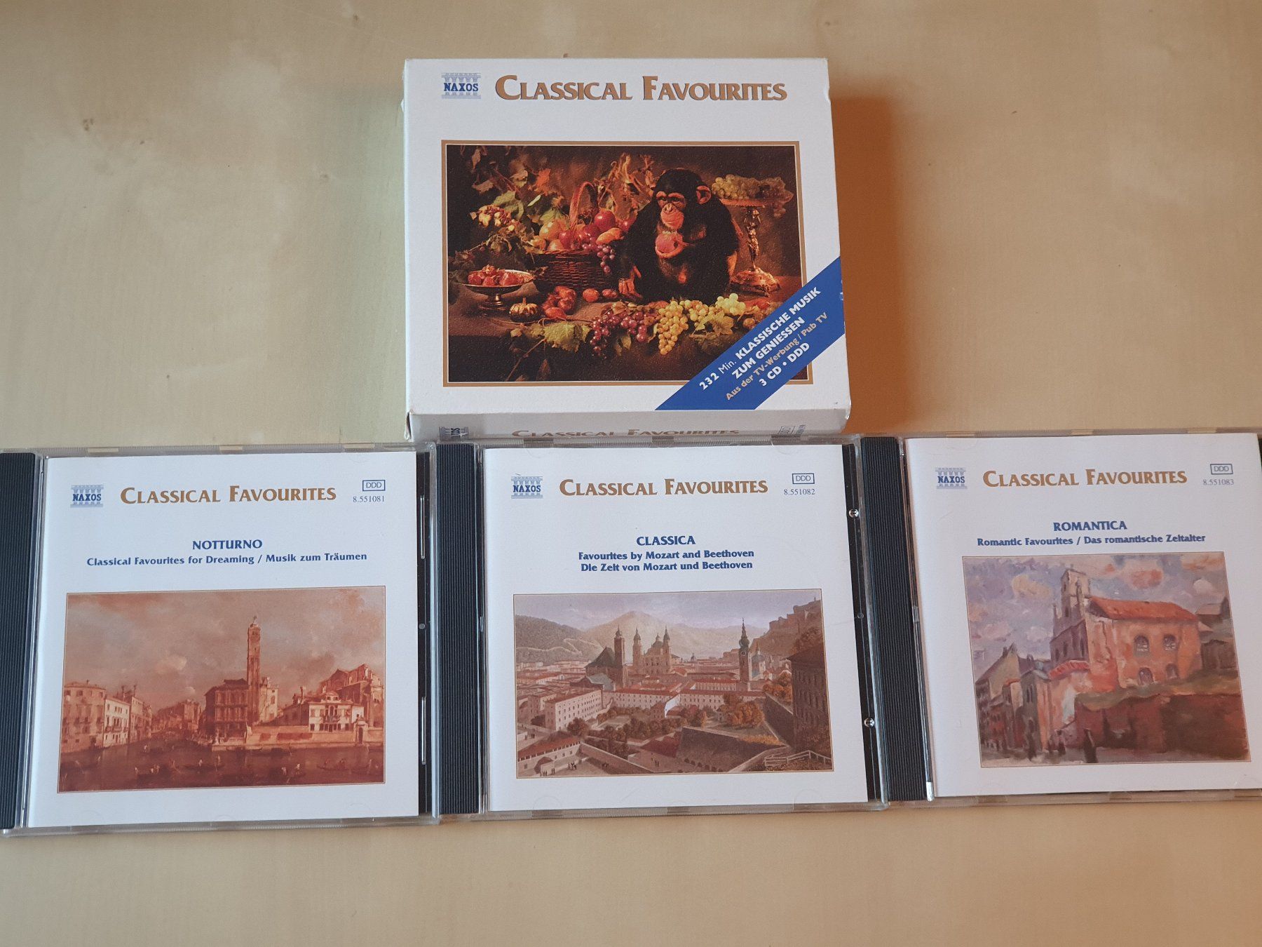 CD: Classical Favourites 3 CDs – Usato da Stansstad venduto da collectorsshop 2