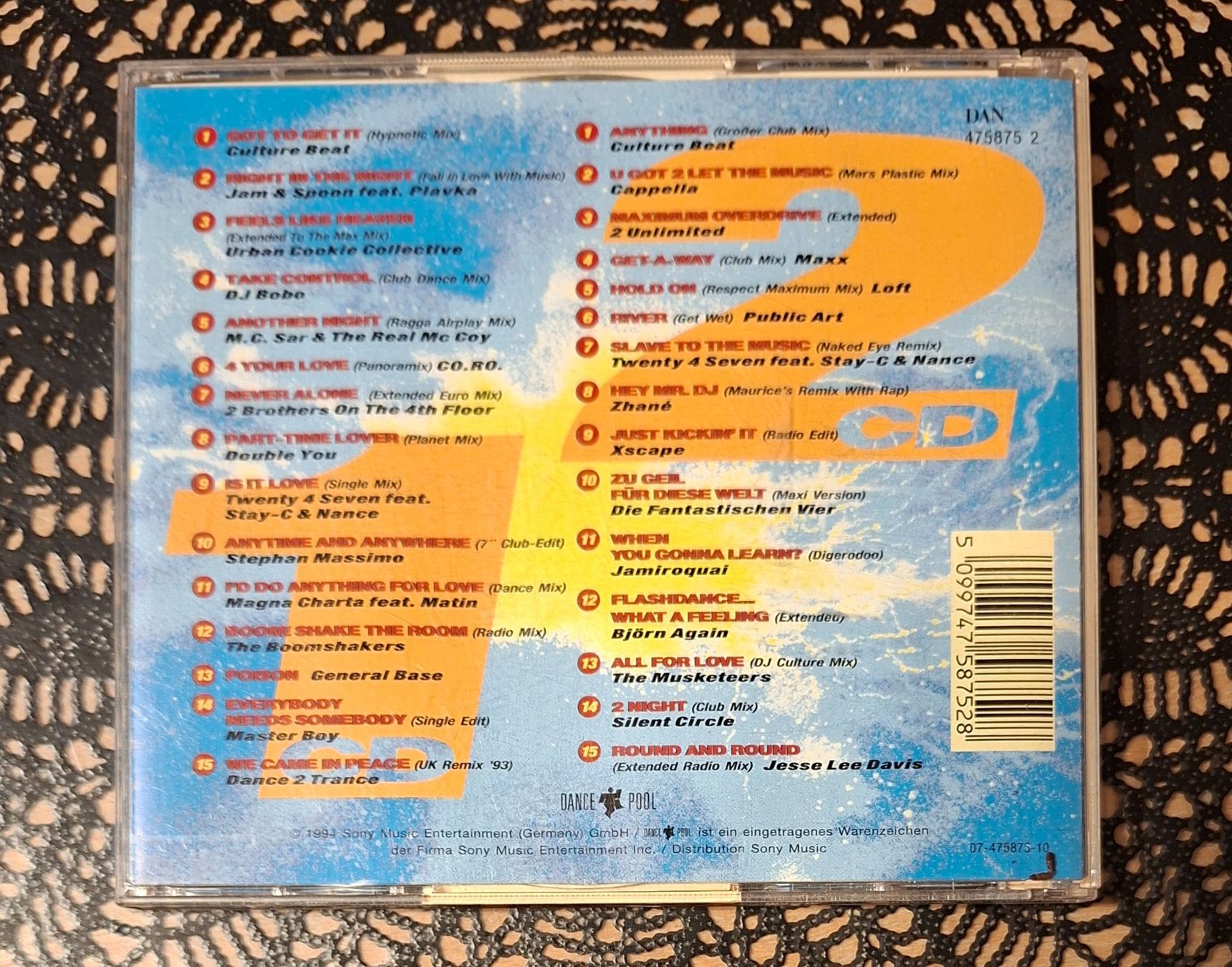 CD: Dance Now! Vol.6, Dance Pop Compilation Sampler 2CD 1994 – Usato da Schönenberg TG venduto da Gregolino76 1