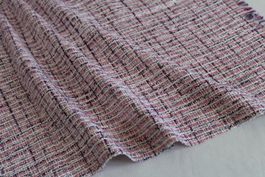 Stoff mit Lurex BW/VI