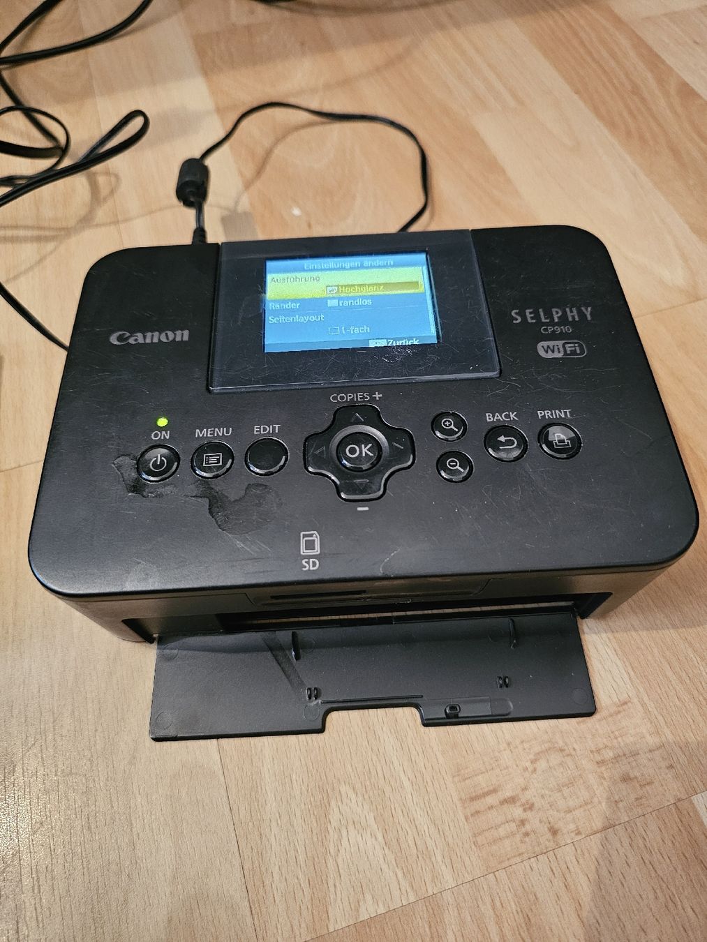 Canon Stampanti: Canon Selphy CP910 Fotodrucker – Usato da Seuzach venduto da hwulf