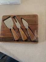 Prandani inox Käsebesteck-Set mit Holzgriff