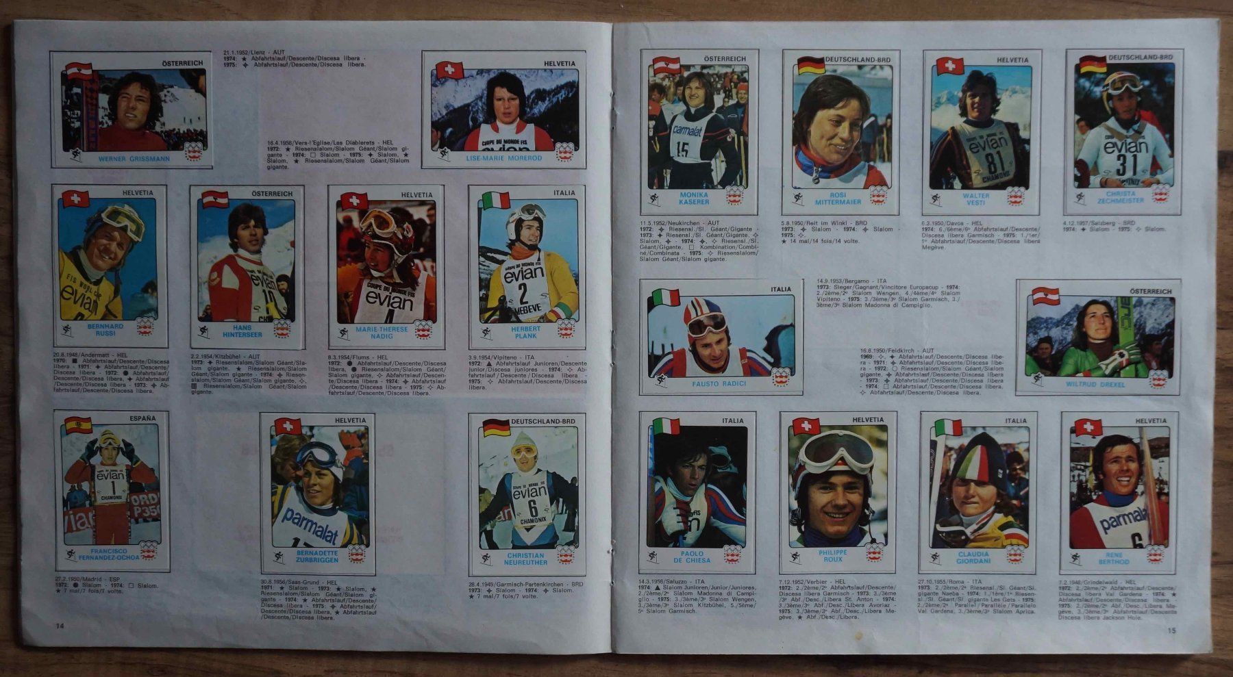 Panini Alben: Panini-Album Innsbruck 76 – Gebraucht aus Schindellegi von woneschi 3