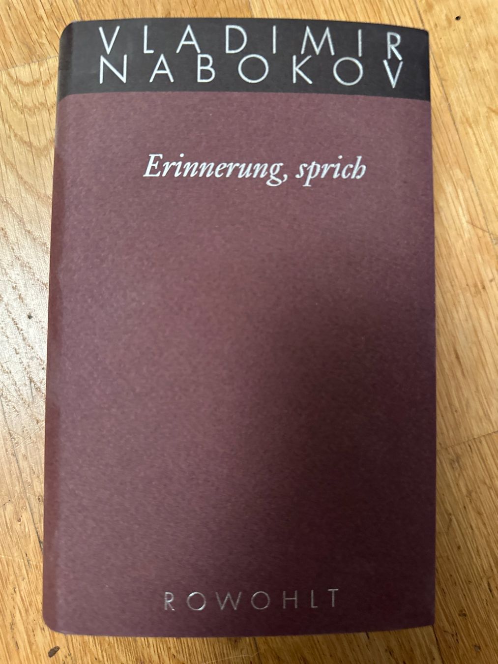 Libri: Vladimir Nabokov: Erinnerung, sprich – Usato da Zürich venduto da allp