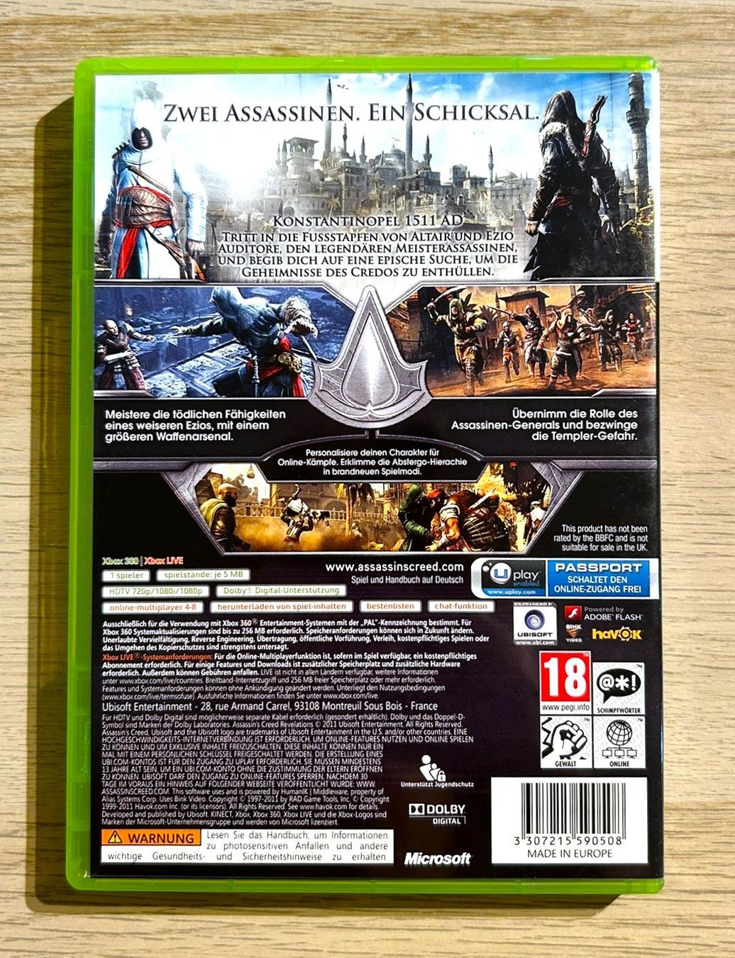 Microsoft Giochi: Assassins Creed Revelations Xbox 360 – Usato da St. Gallen venduto da Alpine.Arcade 1