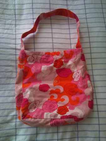 🤩ZARA STOFF TASCHE ROSA & ORANGE & ROSEN NEU & D&G P