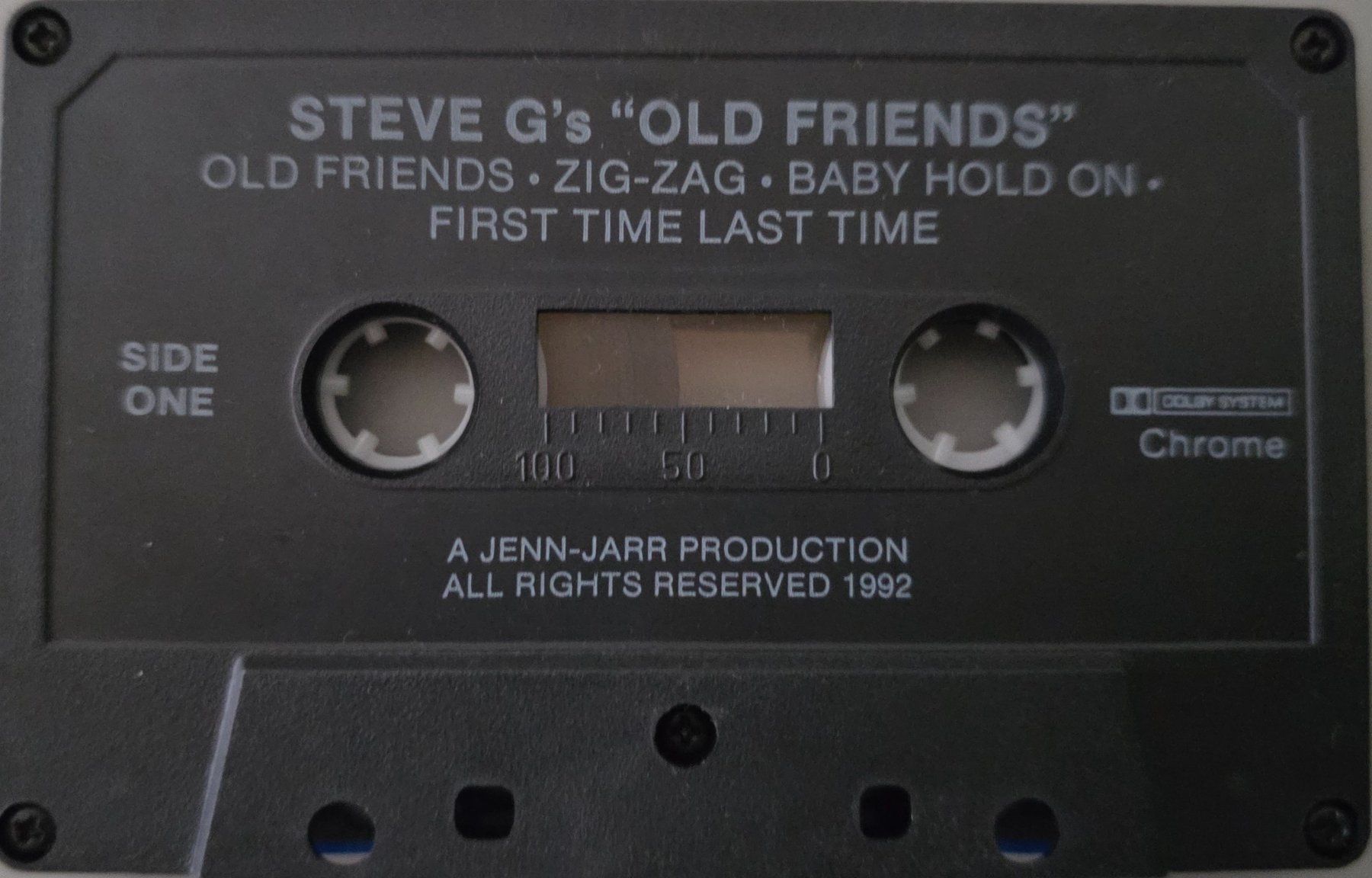 Musicassette: Steve G MC – "Old Friends" – Usato da Root venduto da atelier22 2
